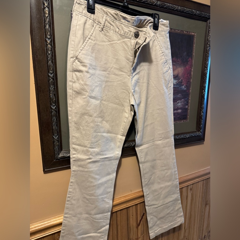Old Navy Tan Boot Cut Pants
